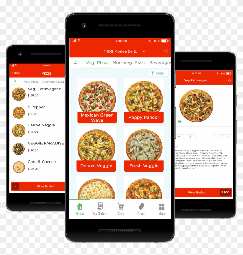 Online Food Delivery Software Emenu App For Restaurants - Website #1122808