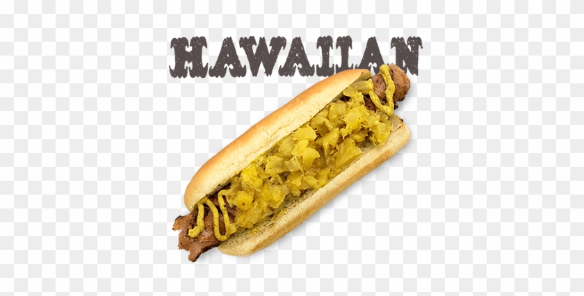 Portuguese Sausage With Mango Mustard, Pineapple Relish - Chili Dog #1122820