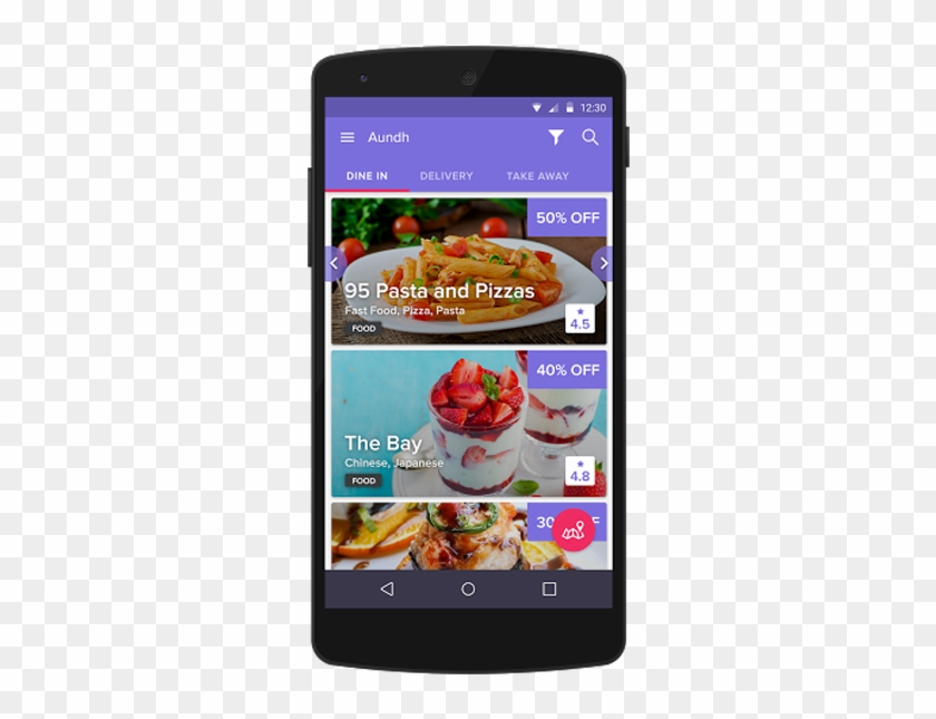 Enjoy Eating, And Present Your Unique Coupon To The - Food Ordering App Template #1122868