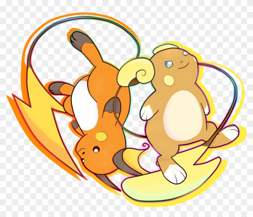 Pokémon Sun And Moon Pikachu Raichu Alola Art - Raichu And Alola Raichu #1123032