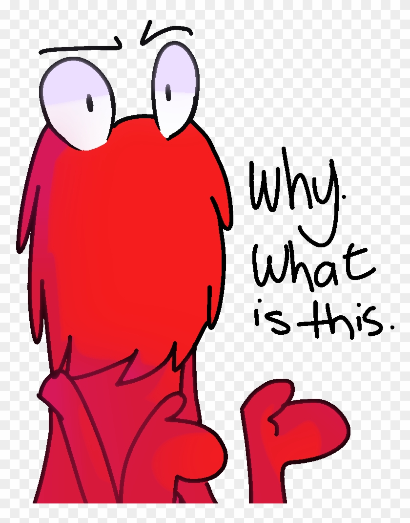Reaction Pic Or Something Idk By Dizzee-toaster - Red Guy Dhmis Transparent #1123111