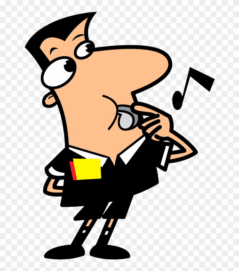 Association Football Referee Cartoon Clip Art - Football Referee Cartoon #1123174