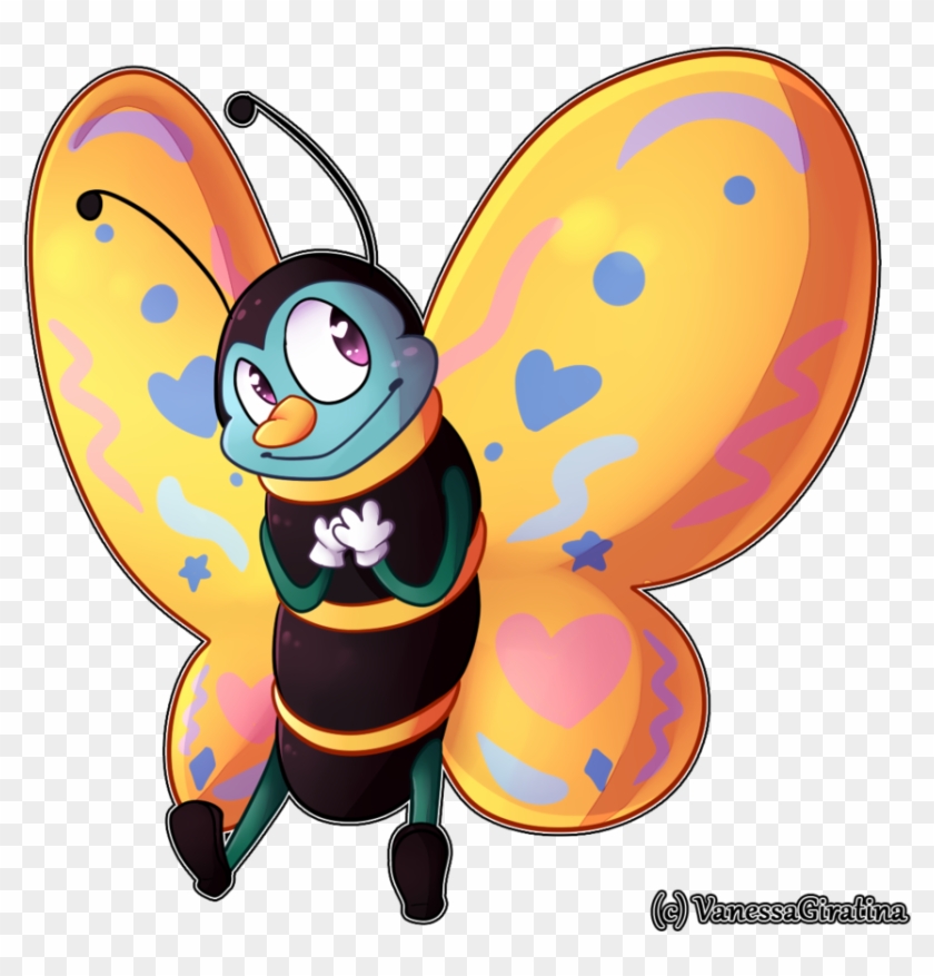 Punch-holer 77 8 A Lovely Butterfly By Vanessagiratina - Cartoon #1123184