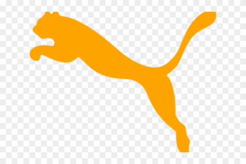 Puma Logo Clipart Orange - Logo Puma #1123219