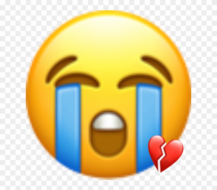 Iphone Crying Face Emoji #1123286