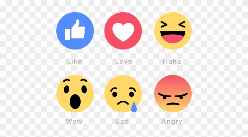 Sad Emoji Clipart Haha - Facebook Reactions #1123290