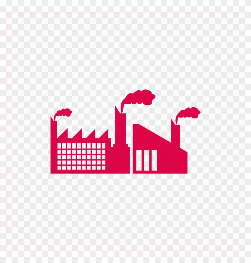 Factory, Industry, Manufactory, Manufacturing Plant, - Graphic Design #1123348
