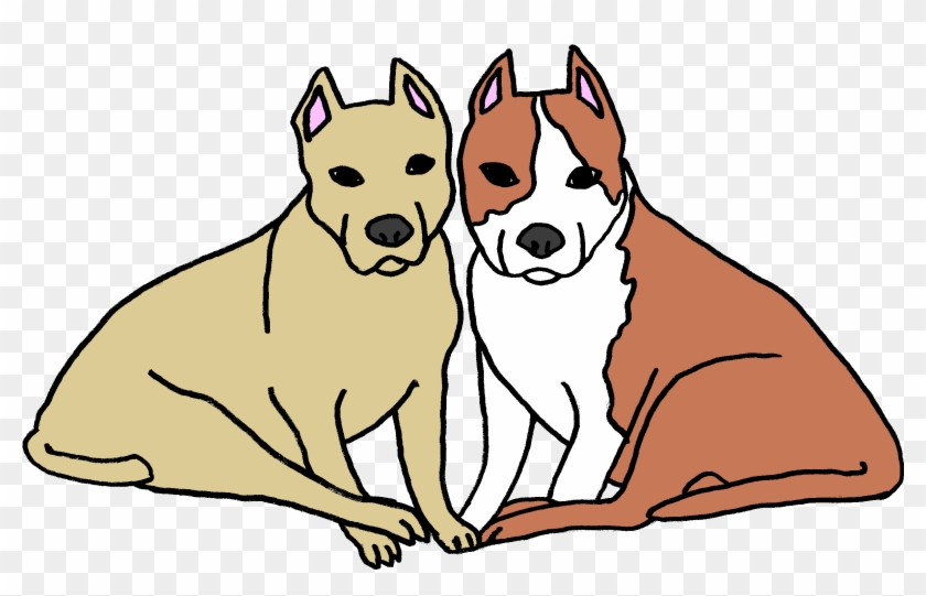Do - Two Dogs Clipart Png #1123455