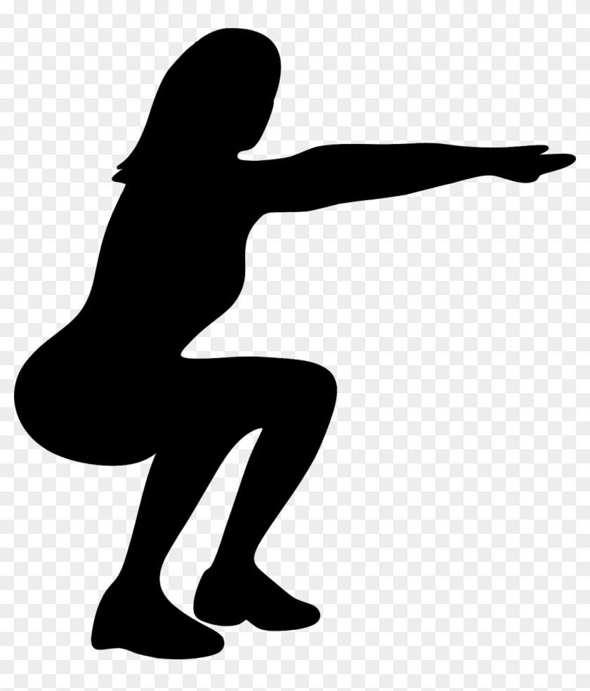 June Health Challenge - Squat Silhouette #1123807