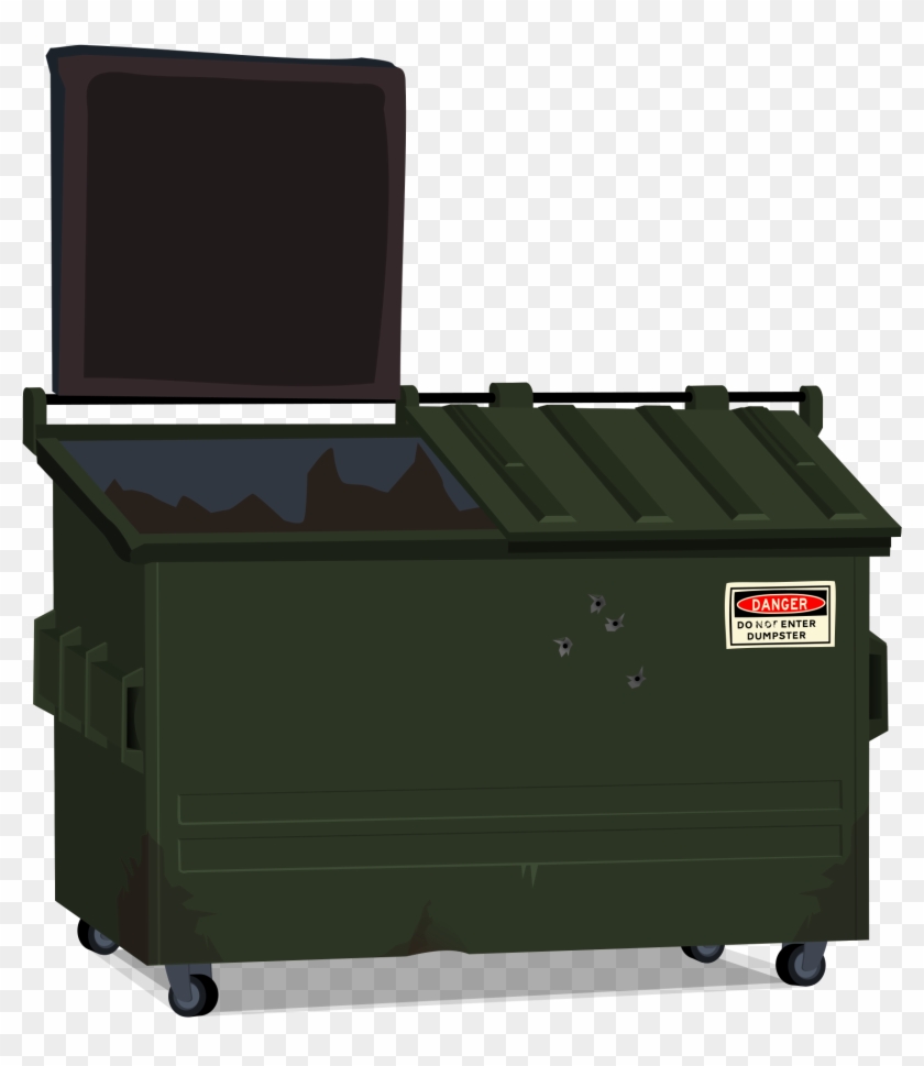 Big Image - Dumpster Image Clip Art #1123820