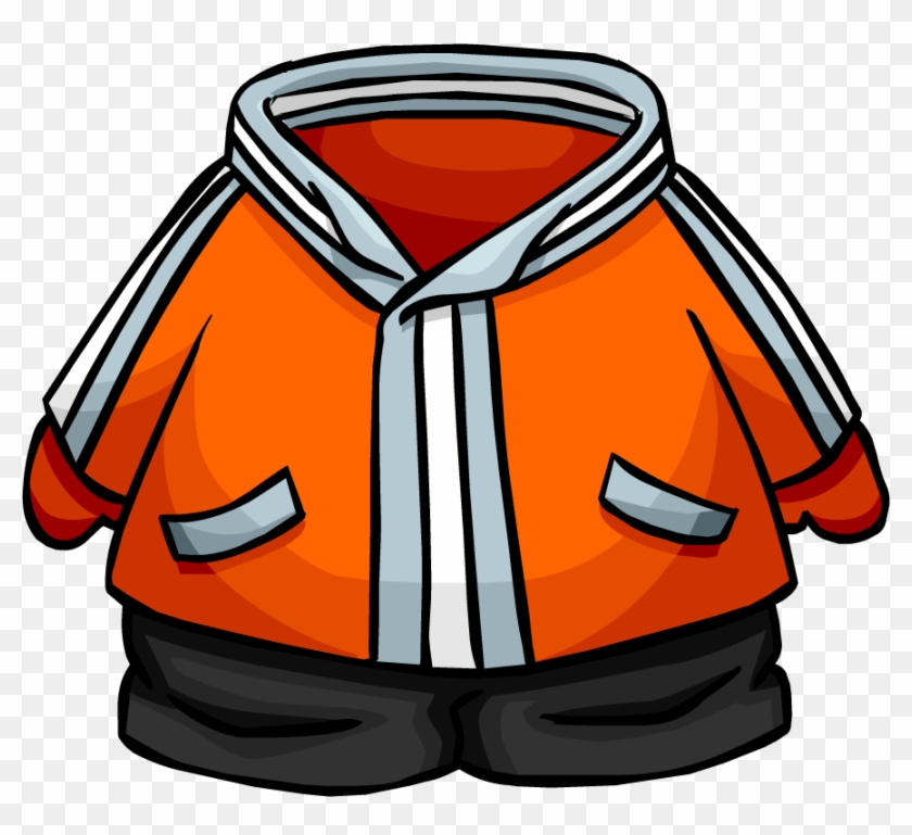 Orange Snowsuit - Club Penguin Orange Snowsuit #1123888