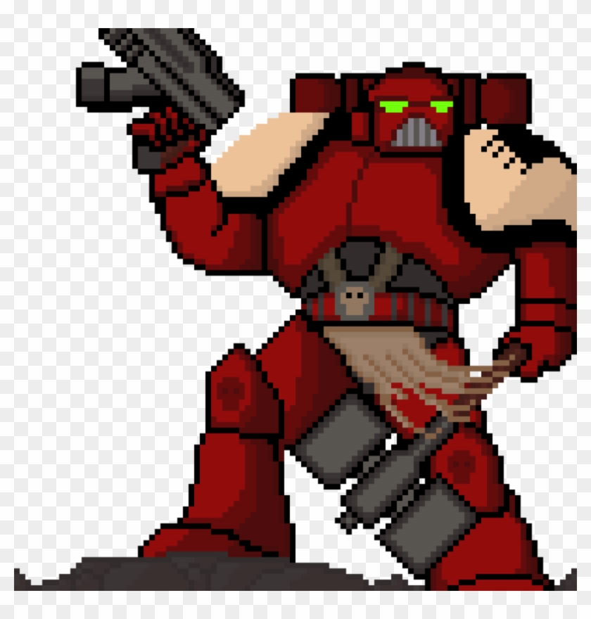 Warhammer 40k Blood Angel Sprite By Frogger700 - Warhammer 40k Sprite #1123907