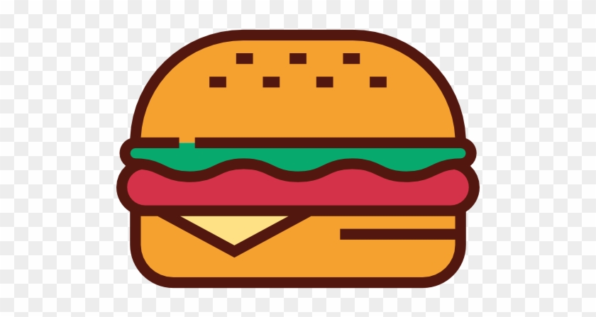 Hamburger Fast Food Junk Food Carbonated Drink Computer - Burger Icon Png #1123911