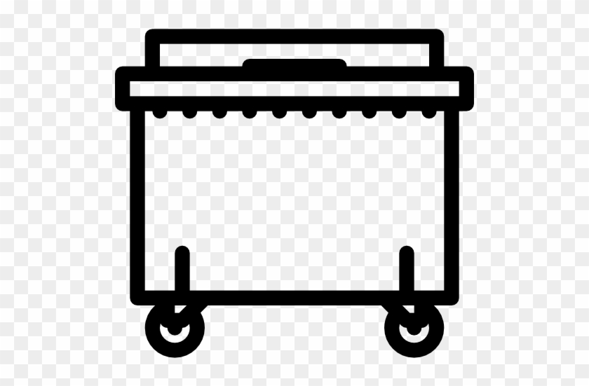 Dumpster Free Icon - Dumpster Icon #1123923