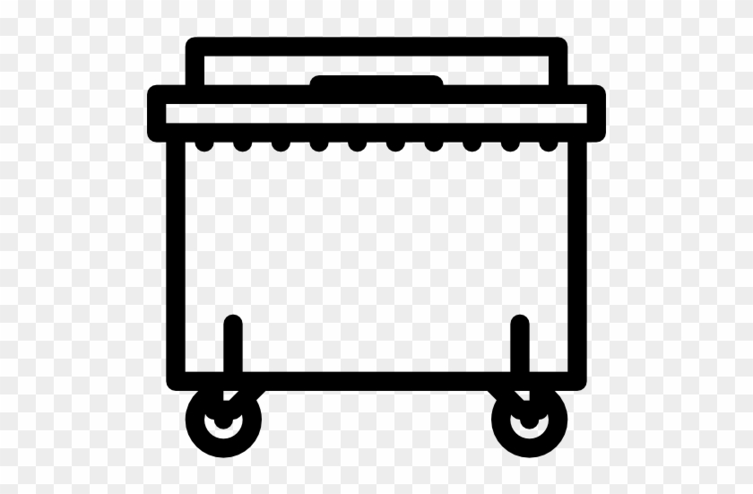 Dumpster Free Icon - Dumpster Icon #1123923