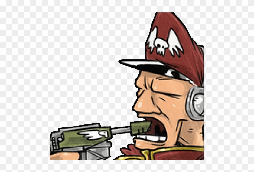 Warhammer 40k Telegram Sticker - Cartoon #1123935