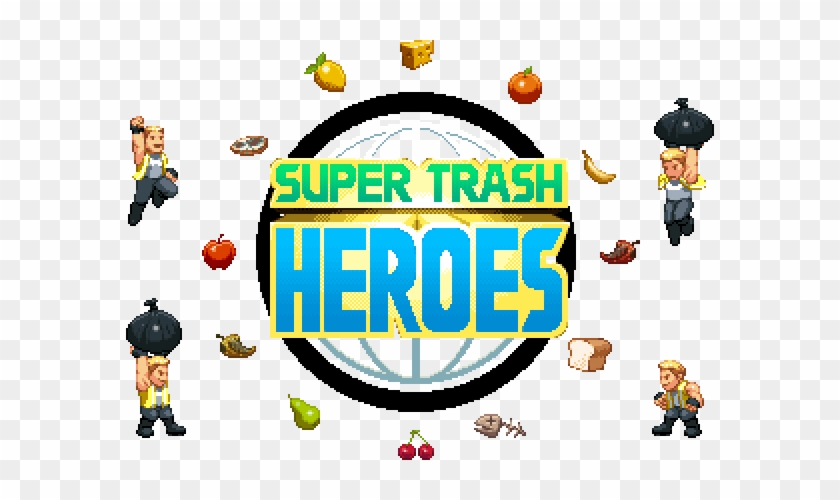 Super Trash Heroes Logo - Logo #1123948