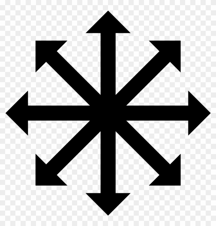 It Is A Symbol For Chaos, Sometimes The Points Radiate - Chaos Star #1124044