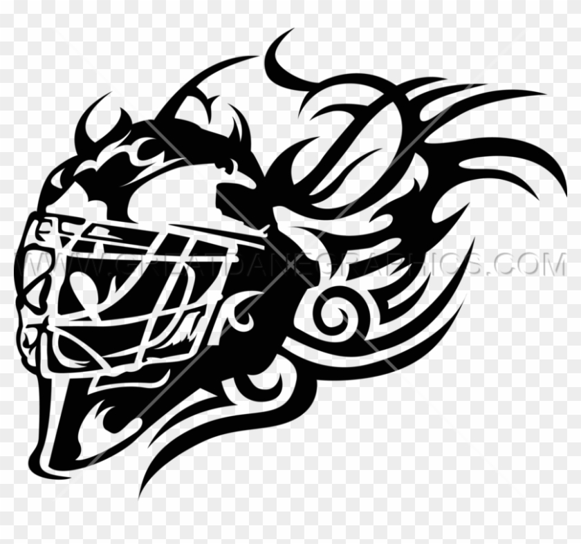 Painting Goalie Mask Drawing At Getdrawings Com Free - Goalie Mask Line Art #1124093