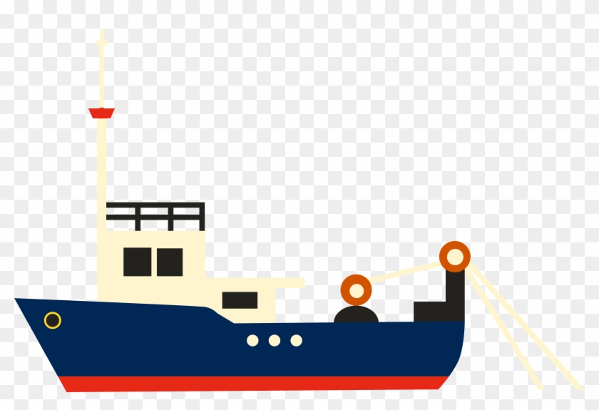 Cargo Ship Clipart Best On - Cargo Ship Boat Cartoon Png #1124236