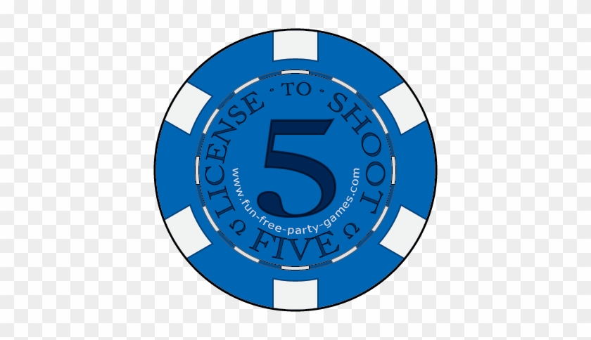 Custom Poker Chip Drink Tokens - Circle #1124385