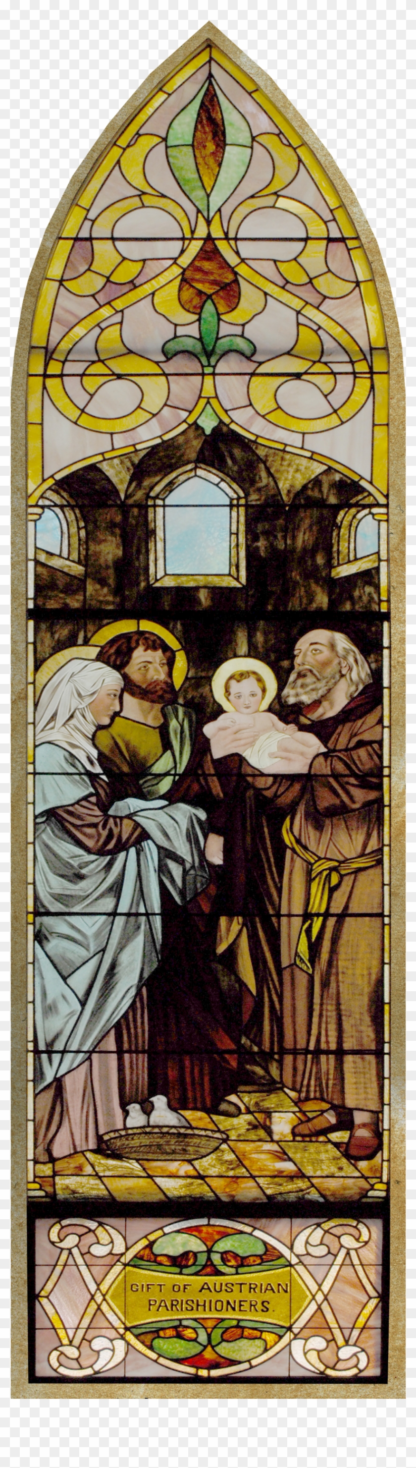 Glasfenster In Der Kirche Von Durango 2000x3000x72 - Stained Glass #1124421