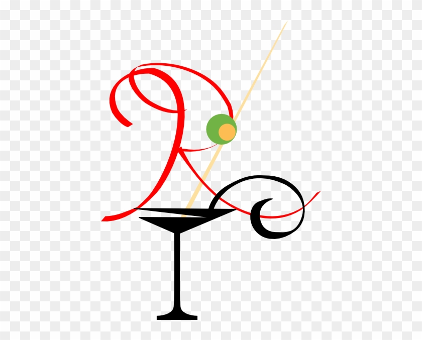 Martini Glass Clip Art #1124484