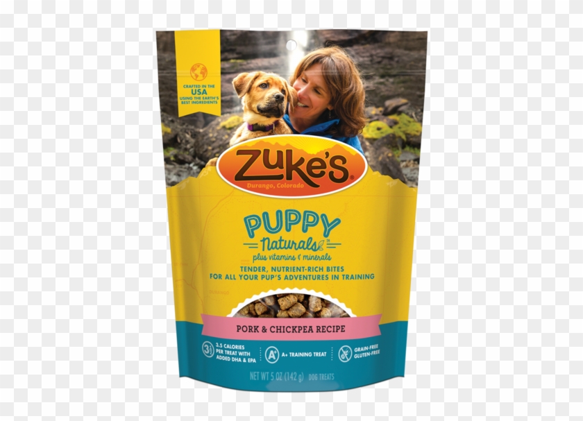 Zukes Puppy Naturals Grain Free Pork And Chickpea Dog - Zukes Zk24044 Purenz Bites Beef Lamb Food, 5 Oz #1124496