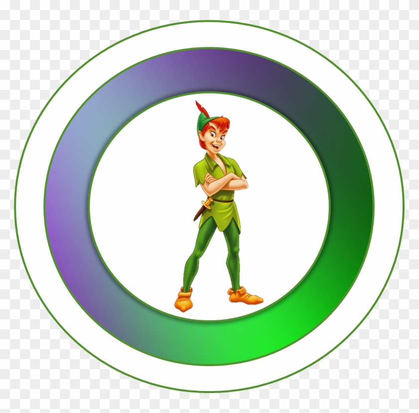 Peter Pan Toppers Or Free Printable Candy Bar Labels - Peter Pan Cut Out #1124529