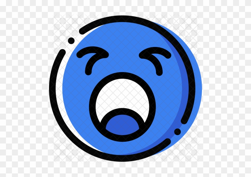 Yawning Icon - Dead Emoji Png #1124559