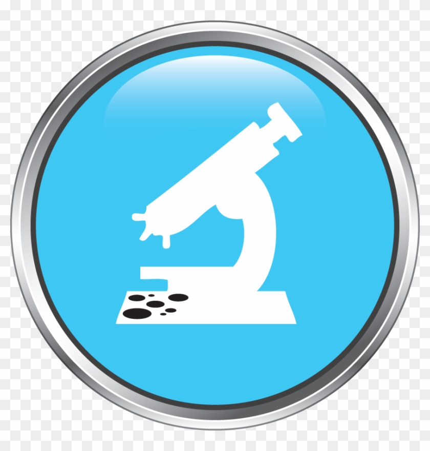 We Actively Help Reducing The Risk Of Infection In - Microscope Icon #1124645