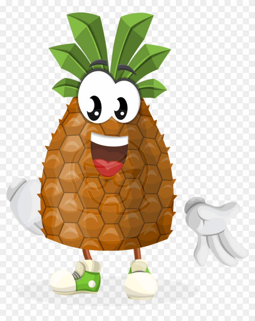 Pineapple Juicy Vectors, Photos And Psd Files - Cartoon #1124998