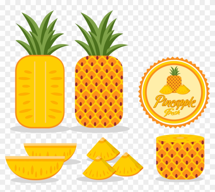 Pineapple Adobe Illustrator Logo - Fruit #1125000