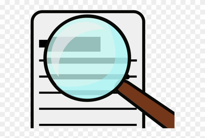 I've Been Writing And Learning About Writing For A - Magnifying Glass Clipart #1125008