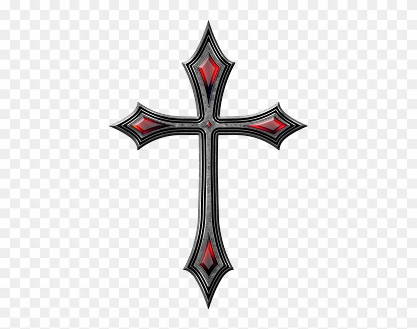 Vector Gothic Tattoos Png Images - Gothic Cross Png #1125032
