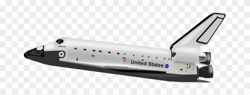 Space Shuttle Atlantis Nasa Space Travel R - Space Shuttle White Background #1125190