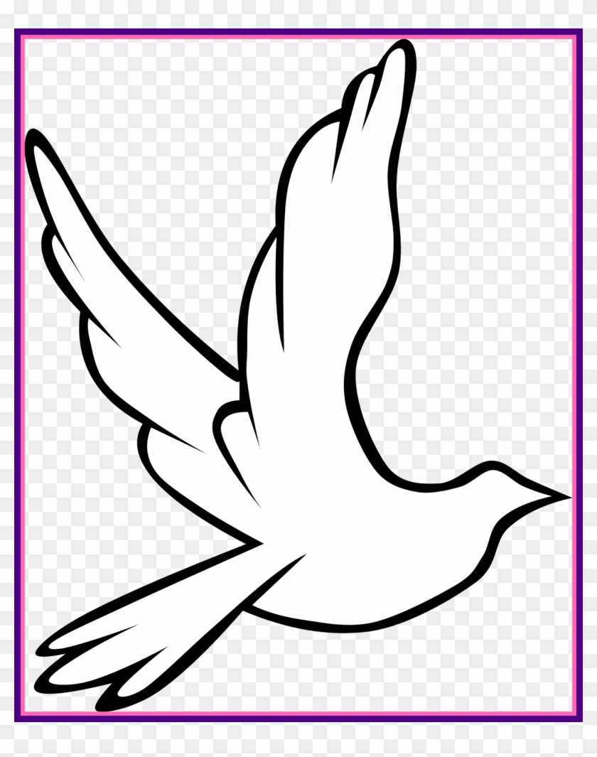 Awesome Flying Dove Clip Art Check Out The Immanuel - Uçan Kuş Resmi Çizimi #1125252