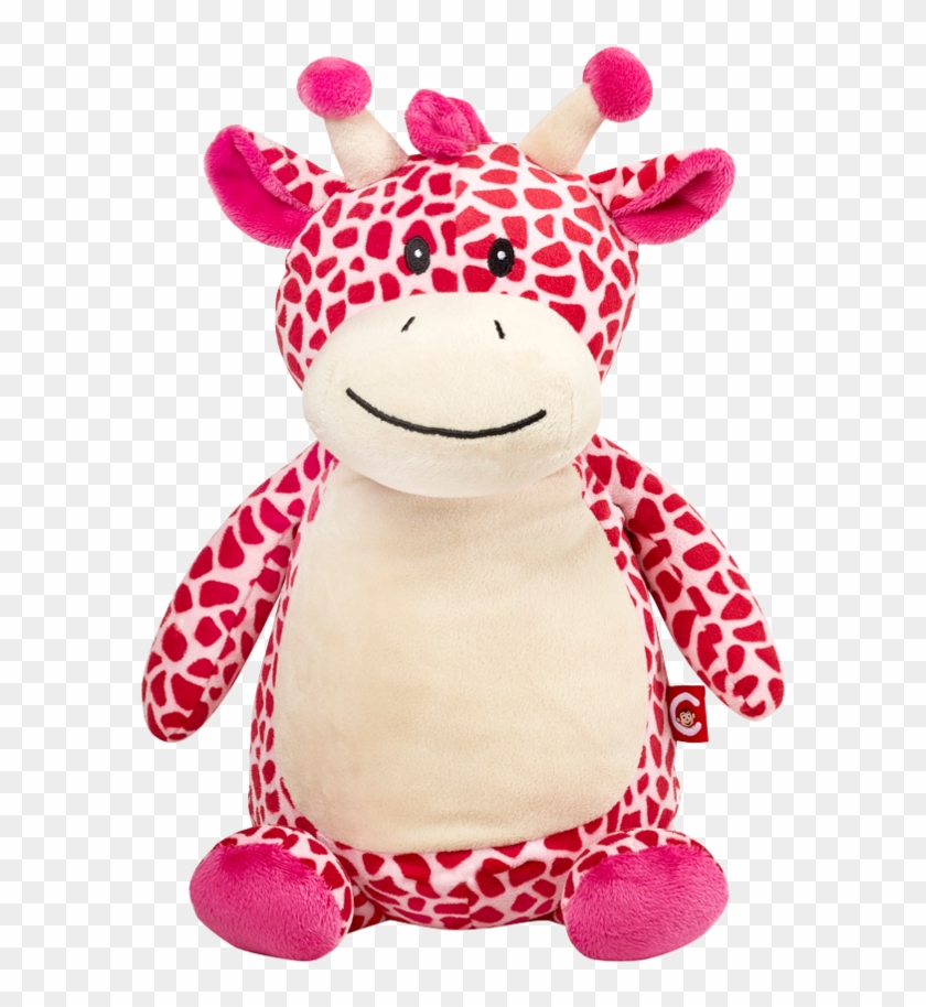 Pink Giraffe Digital Clip Art By Viveradesign On Etsy - Monogrammed Me Personalised Stuffed Pink Giraffe With #1125355