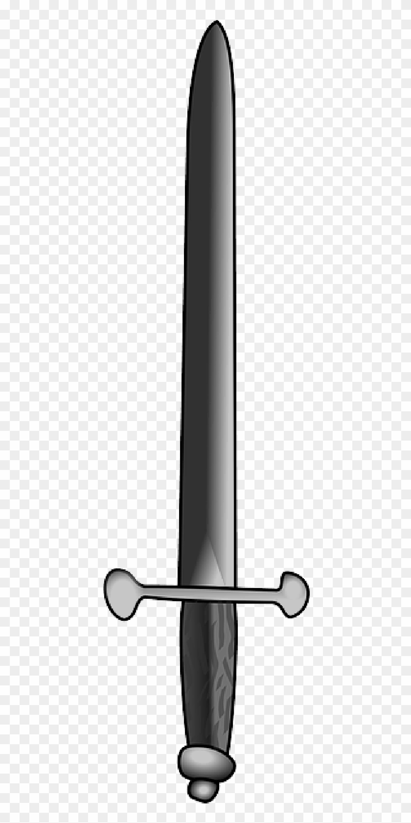Muzzleloader - Simple Sword Drawing #1125382