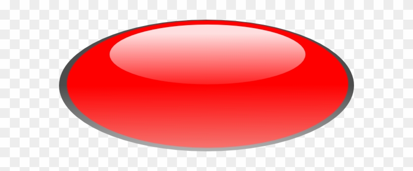 Strikingly Design Oval Clipart Red Button Clip Art - Red Oval Clip Art #1125383