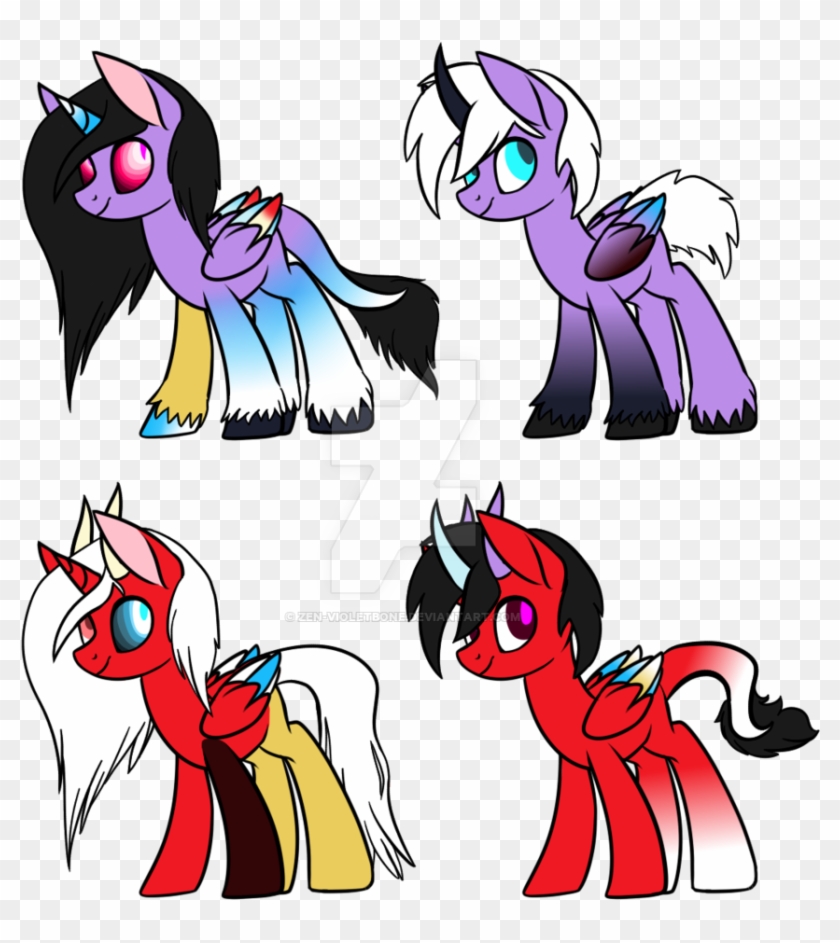 Gravedigger X Mysterious Light Foals By Zen-violetbone - Cartoon #1125448