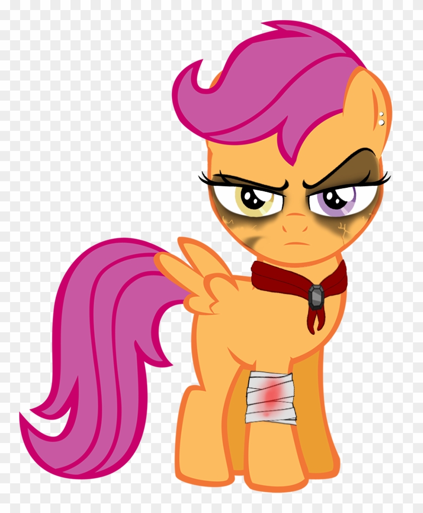 Gravedigger Scootaloo Vector By Paragonaj - Cartoon #1125450