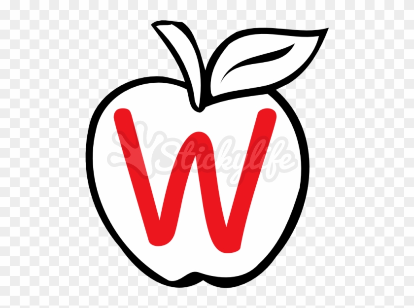Red Apple Monogram - Emblem #1125505