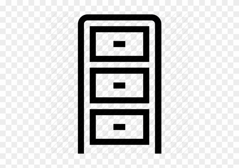 24 Filing Cabinet Icon, Collection Of File Cabinet - Computer File #1125599