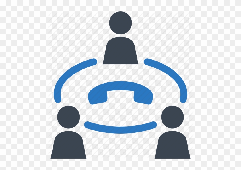 Coordination Icon - Conference Call Clip Art #1125635