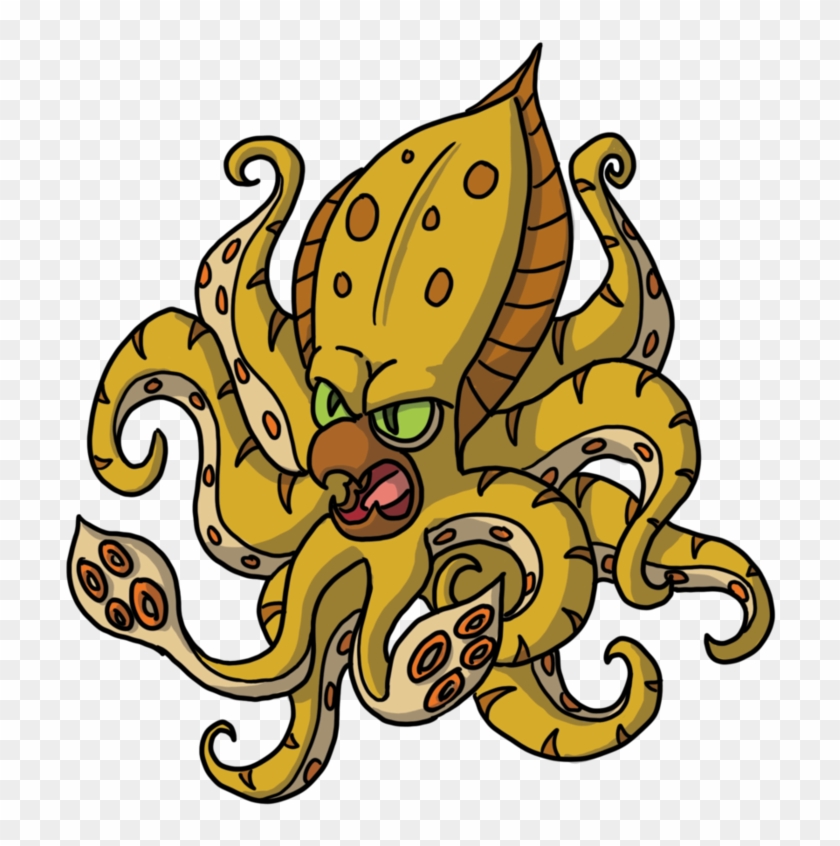 Pnrz Enemy Kraken By Grantwilson - Illustration #1125696