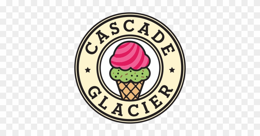 Logo Cascade Glacier - Cascade Glacier Ice Cream #1125802