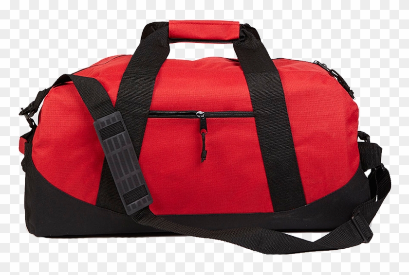 Bagandtote Duffel Bag 20"two Tone Duffle Bag - Opromo Custom Zippered Duffle Bag, 21" W X 10" H X #1125869
