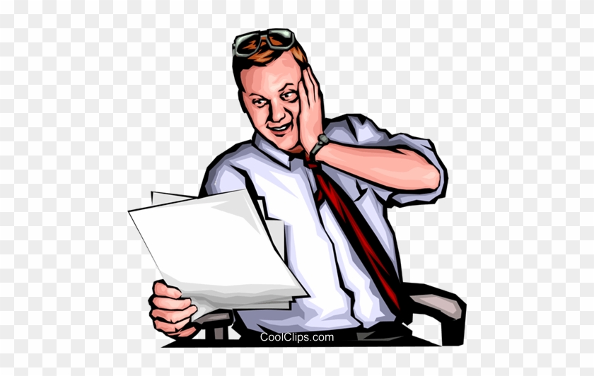 Shocked Man Royalty Free Vector Clip Art Illustration - Types Of Error Correction #1125871