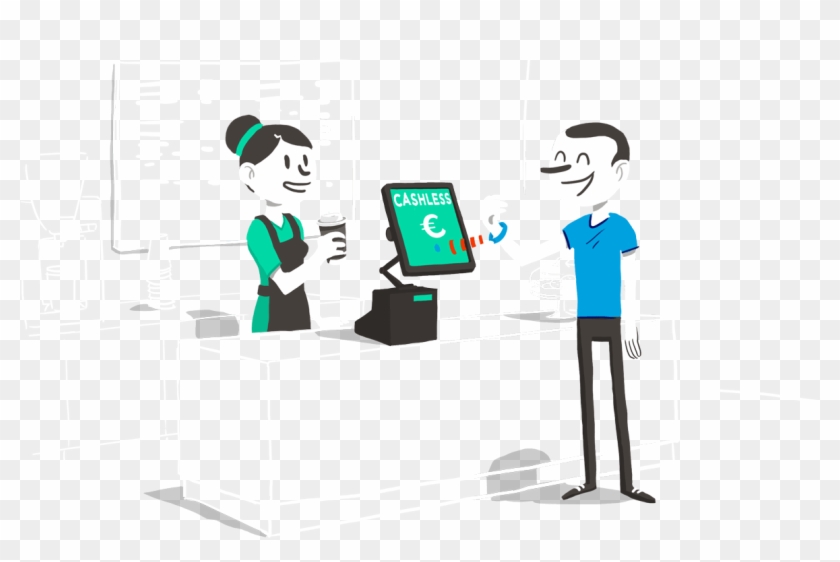 Cashless Page Pay More Easily - Illustration #1125945
